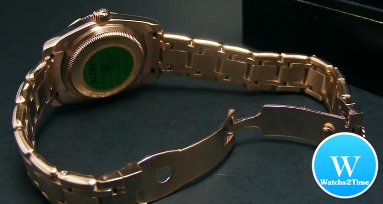 นาฬิกา Rolex Datejust Special Edition Everose Gold White Mother of Pearl Dial