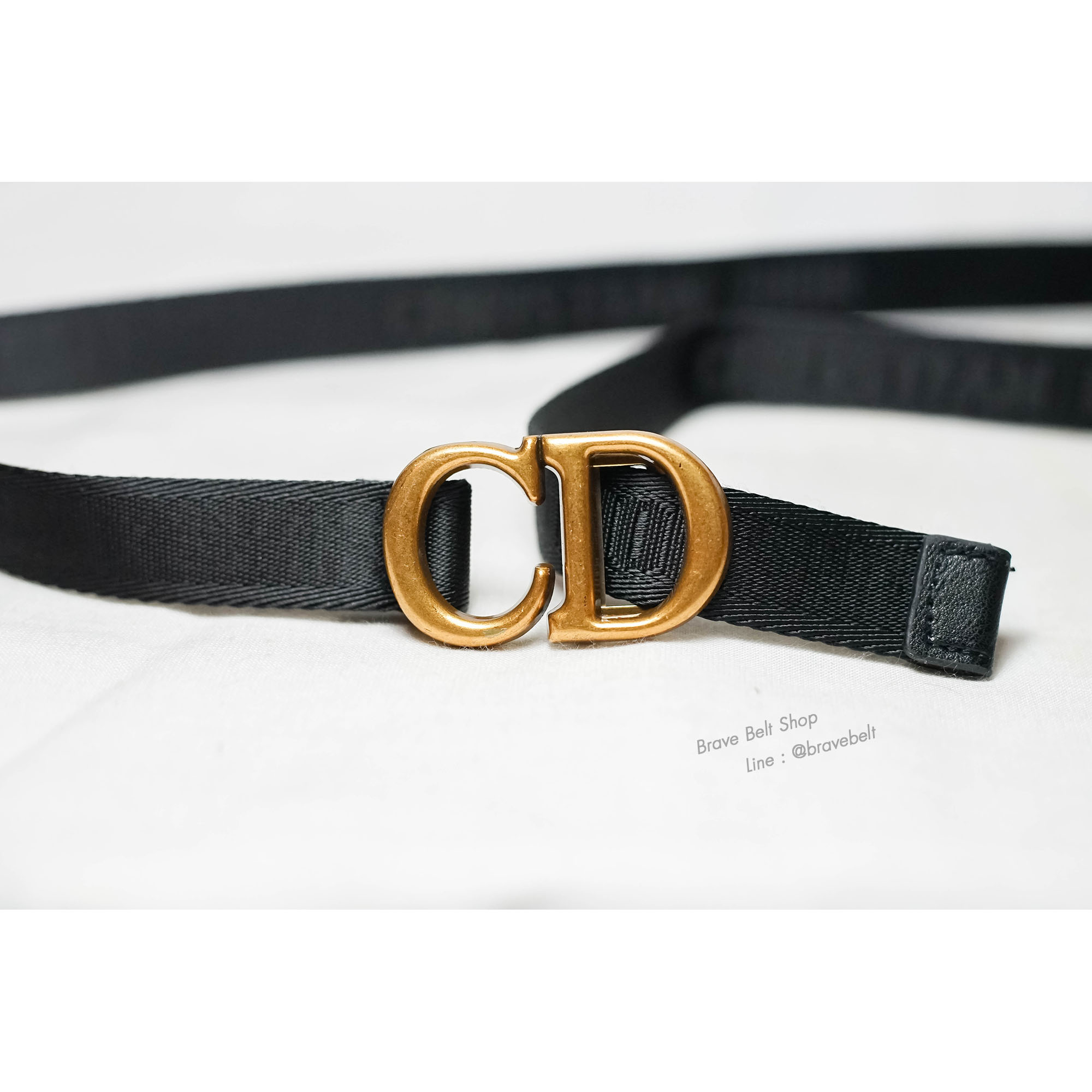 ขายเข็มขัด DIOR SADDLE NYLON BELT งาน topmirror