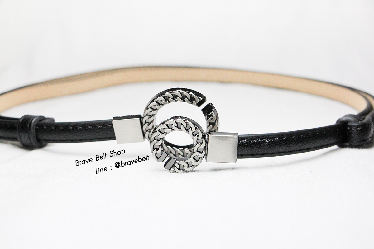 เข็มขัดปรับไซต์ได้ หัวโซ่ใหญ่-เล็ก คล้อง