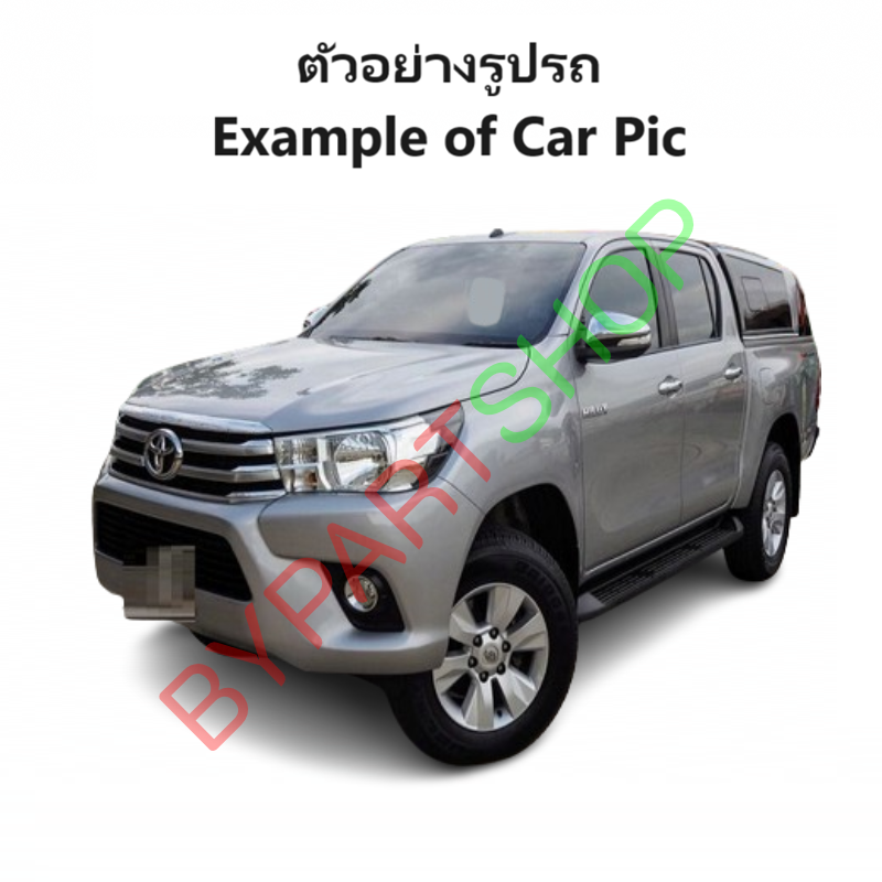 ไฟตัดหมอก/ไฟสปอร์ตไลท์ TOYOTA REVO(รีโว่) ฝาครอบดำ(วงแหวนชุบ) โฉมปี2015-2018 (ครบชุด) (รับประกัน 6เดือน) (TY817)