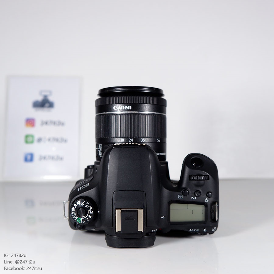 ขายกล้อง Canon 77D+เลนส์ 18-55mm is STM เครื่องศูนย์