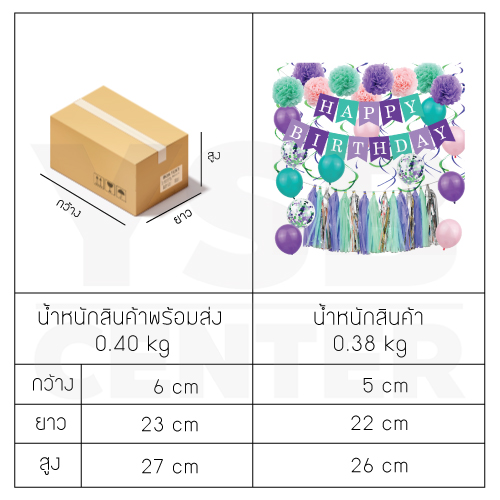 เซตลูกโป่งตัวอักษรฟอยล์ ตัวอักษร ชุดอุปกรณ์ตกแต่งวันเกิด B1S132-PLG