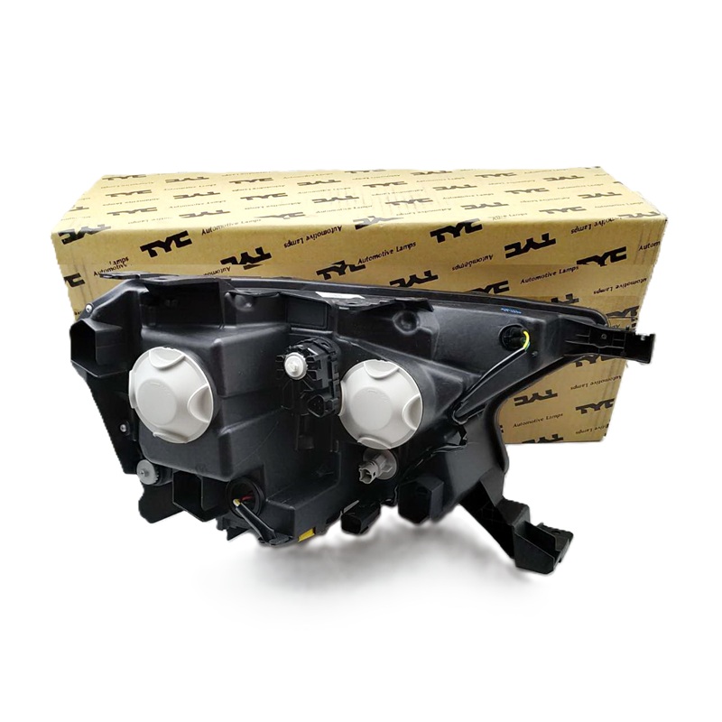 ไฟหน้า FORD RANGER(ฟอร์ด เรนเจอร์) ทับทิมเหลือง รุ่นมีมอเตอร์ ปี2015-2018 (งานแท้ TYC) -ราคาต่อดวง-