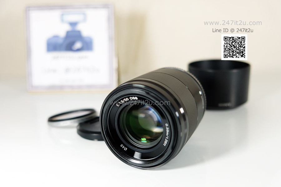 เลนส์ Sony 50mm f1.8 E-mount สีดำ