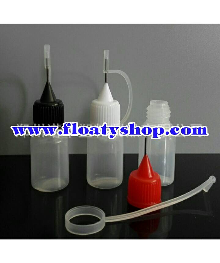 5ml PE ขวดหยดขาวขุ่น ฝาหัวเข็ม