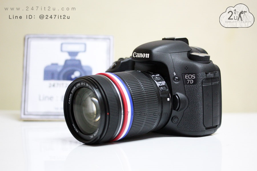 กล้อง Canon 7D + เลนส์ 18-135 mm f3.5-5.6 is