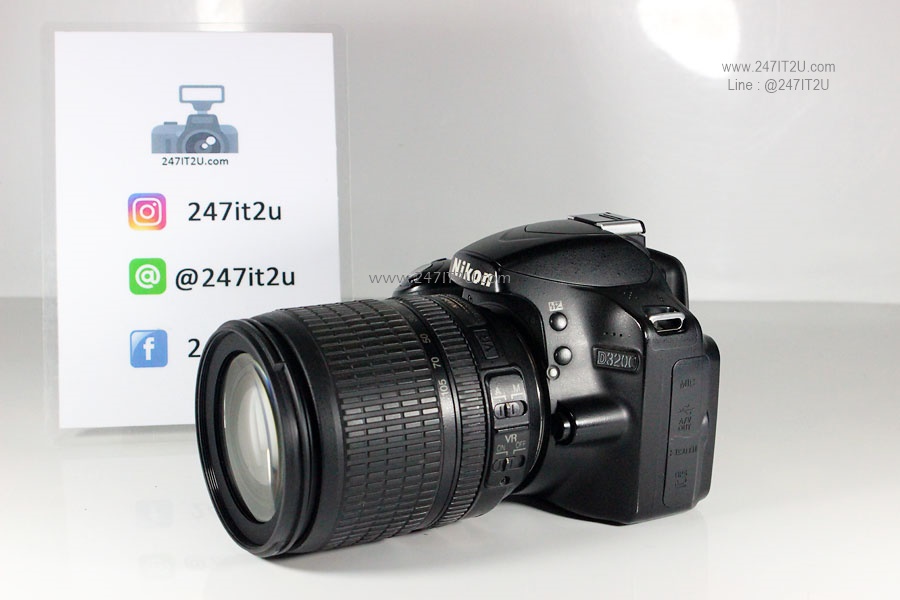 กล้อง Nikon D3200+เลนส์ 18-105mm