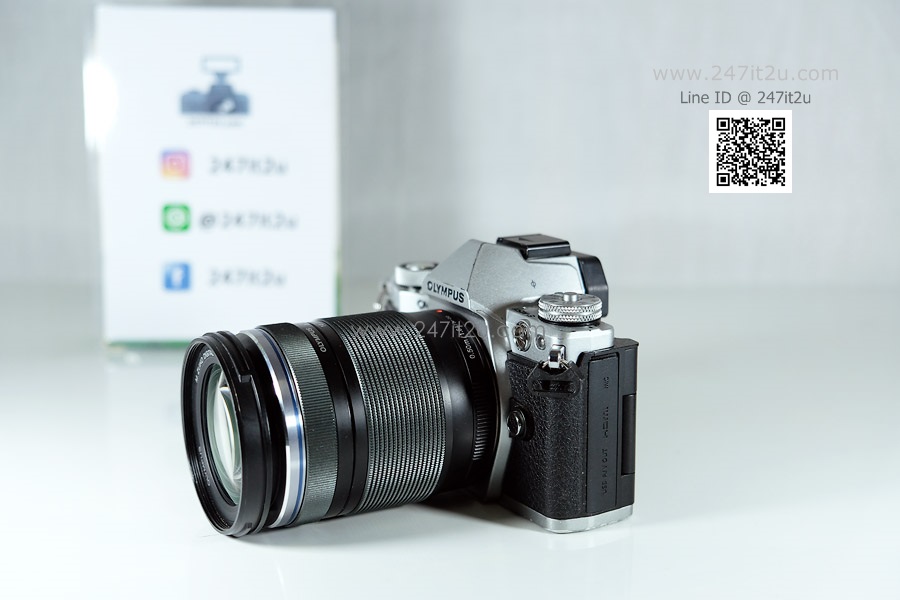กล้อง Olympus OM-D E-M5 mark 2 พร้อมเลนส์ 14-150mm f4-5.6 II สี Silver