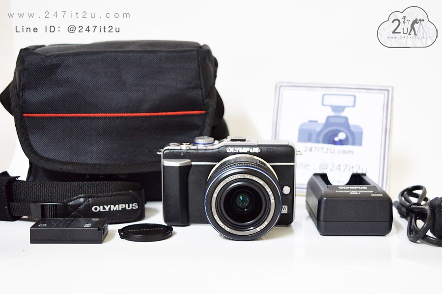 กล้อง Olympus E-PL1 + เลนส์ 14-42 mm สีดำ