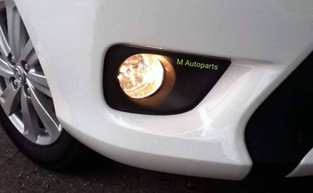 ไฟตัดหมอก ไฟสปอร์ตไลท์ TOYOTA VIOS 2013 2014 2015 2016 ฝาครอบดำ / โตโยต้า วีออส (รับประกันสินค้า 3 เดือน)
