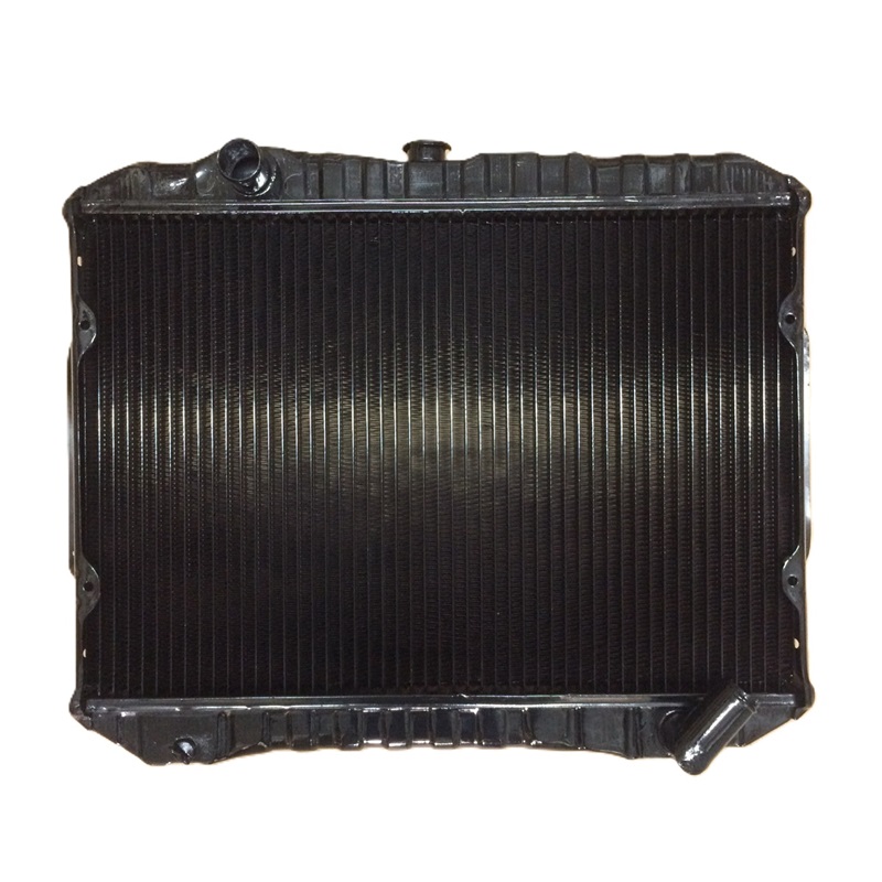 หม้อน้ำ MITSUBISHI CYCLONE(ไซโคลน) หนาพิเศษ 32มิล ปี1987-1995 เกียรกระปุก (เหล็กทองแดงทั้งใบ) (งานO.E.M ประกัน 6เดือน)