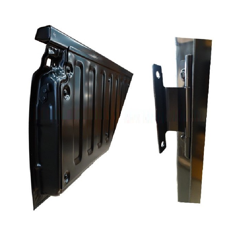 ฝาท้าย NISSAN NAVARA(นาวาร่า) D40 รุ่นเปิดข้าง เหล็กดำ(หนาเทียบแท้ ไม่ทำสี) ปี2006-2014 -เลือกรูปแบบ-