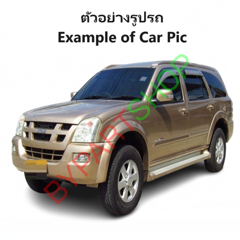 กระจกมองข้าง ISUZU MU-7(มิวเซเว่น) รุ่นปรับไฟฟ้า+มีไฟเลี้ยวสั้น 5สาย สีพื้น(งานไม่ทำสี) ปี2004-2011 -ราคาต่อข้าง-