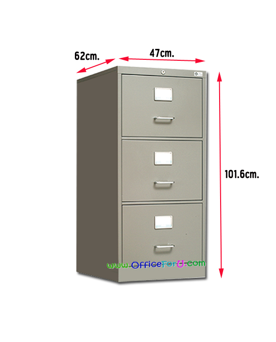 ตู้ลิ้นชักเหล็ก ไทโย FC633 แบบมีมอก.
