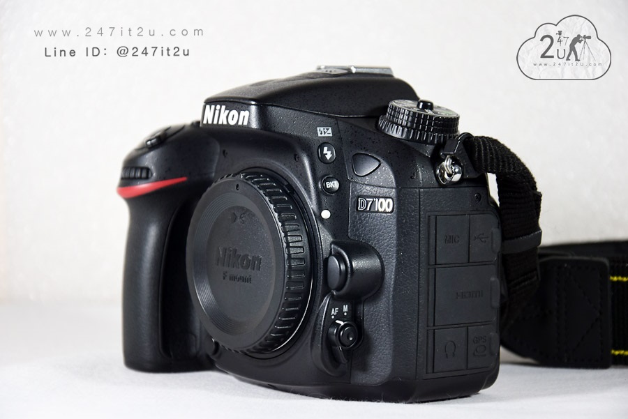Body Nikon D7100 ใช้งานดีเยี่ยม ครบกล่อง