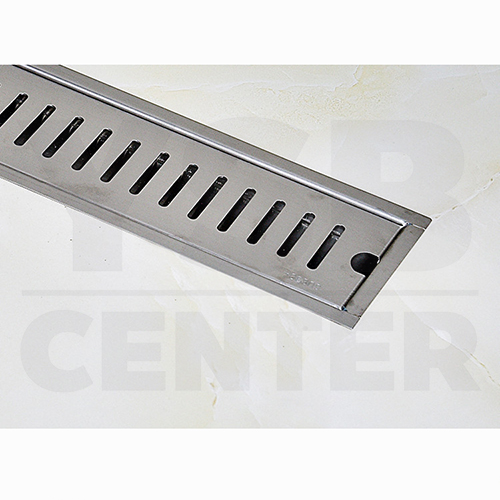 รางระบายน้ำ รางระบายน้ำท่อกลาง สแตนเลส304 ตะแกรงระบายน้ำ กันกลิ่น กันแมลง
