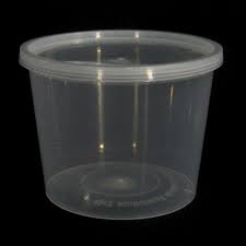 ถ้วยพลาสติกกลมพร้อมฝา Take Away 650 มล. RW.1536