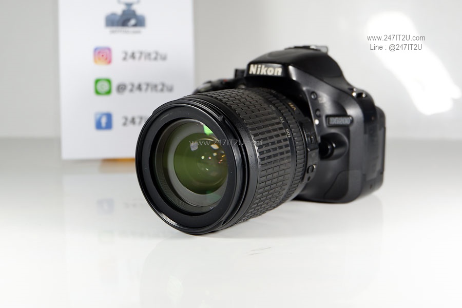 กล้อง Nikon D5200 +เลนส์ 18-105mm เครื่องศูนย์