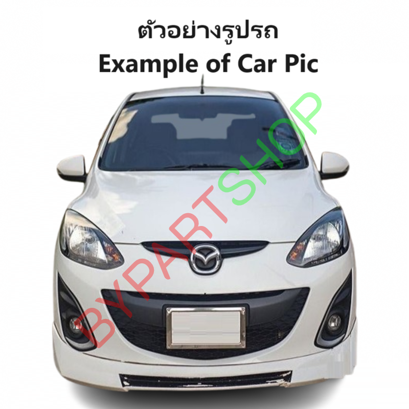 หม้อน้ำ MAZDA2(มาสด้า2) เครื่อง 1.5cc หนาพิเศษ 26มิล ปี2009-2014 เกียรกระปุก-ออโต้ (อลูมิเนียมทั้งใบ) (90006/26PP)