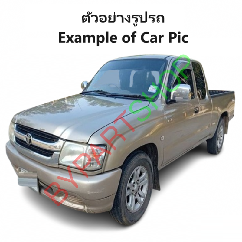 หม้อน้ำ TOYOTA D4D(ดีโฟร์ดี) 2WD ไม่มีฝา(เติมที่พักน้ำ) หนาพิเศษ 36มิล ปี2001-2004 เกียรกระปุก (O.E.M ประกัน 6เดือน)