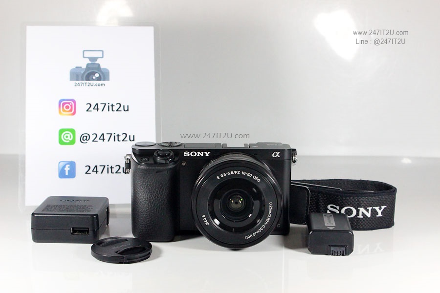 กล้อง Sony A6000 พร้อมเลนส์16-50mm สีดำ