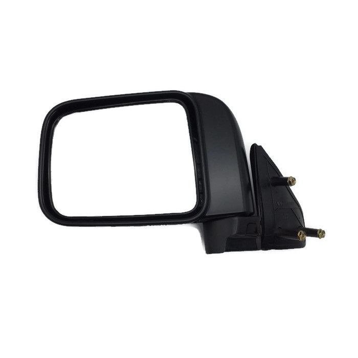 กระจกมองข้าง NISSAN FRONTIER(ฟรอนเทียร์) เหลี่ยมใหญ่ รุ่นปรับมือ สีดำ(งานไม่ทำสี) ปี1998-2006 -ราคาต่อข้าง-