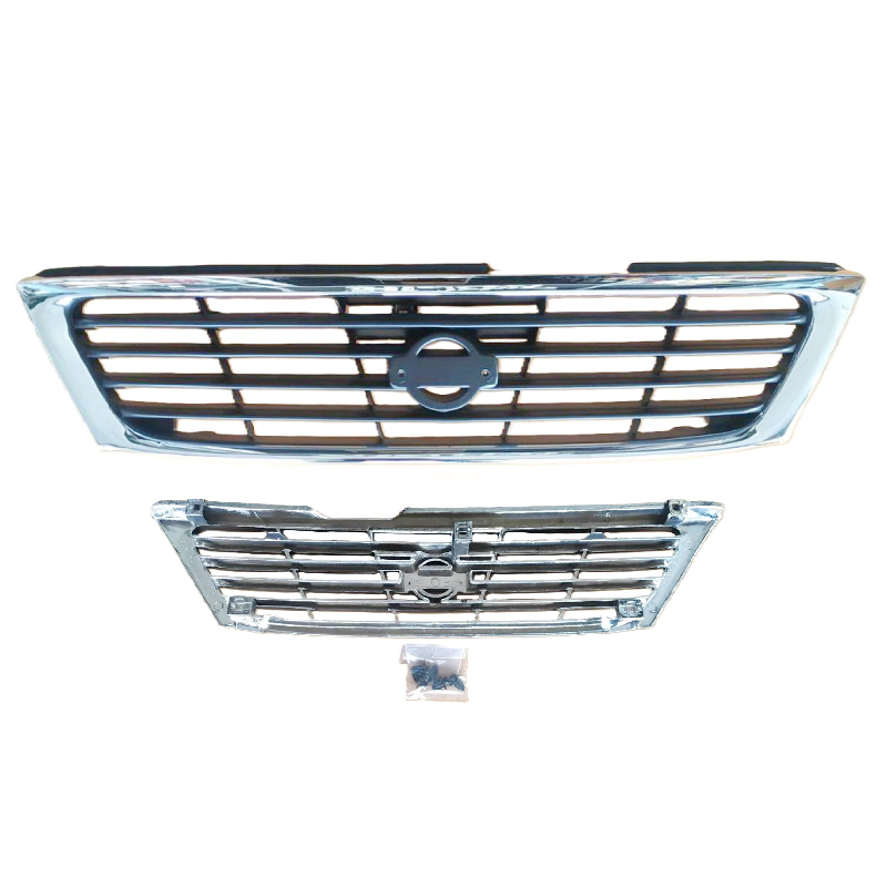 หน้ากระจัง NISSAN SUNNY(ซันนี่) B14 คาดโครเมียม ไม่มีโลโก้ ปี1994-1997 (รหัส:B14 ชุบ)