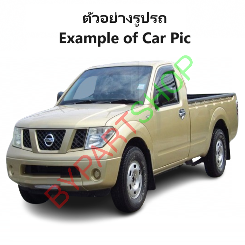 กระจกมองข้าง NISSAN NAVARA(นาวาร่า) D40 รุ่นปรับมือ สีดำ(งานไม่ทำสี) ปี2007-2014 -ราคาต่อข้าง-
