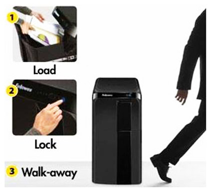 เครื่องทำลายเอกสาร Fellowes Automax 350C แบบอัตโนมัติ (ตัดย่อย)