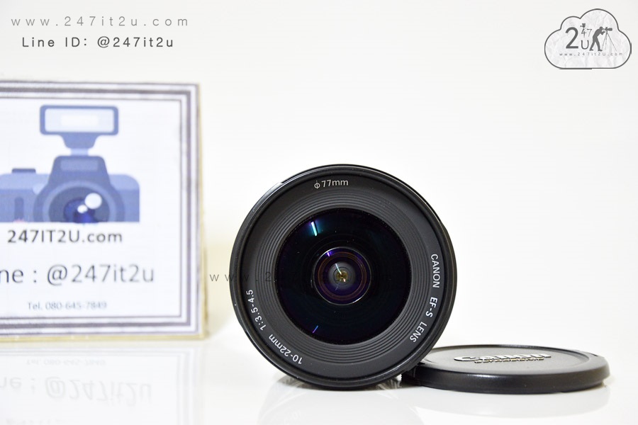 เลนส์ Canon 10-22 mm f3.5-4.5 USM เครื่องศูนย์