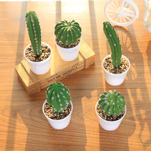 ต้นไม้ปลอม ต้นไม้แต่งบ้าน ดอกไม้พลาสติก ต้นไม้พลาสติก ดอกไม้ประดิษฐ์ (เซ็ต 3 ชิ้น) ขนาด 8.5x8.5x29 CM. รุ่น B57-CT3PC