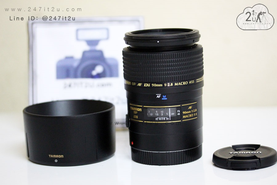 เลนส์ Tamron 90mm f2.8 Di Macro 1:1 for Canon-AF