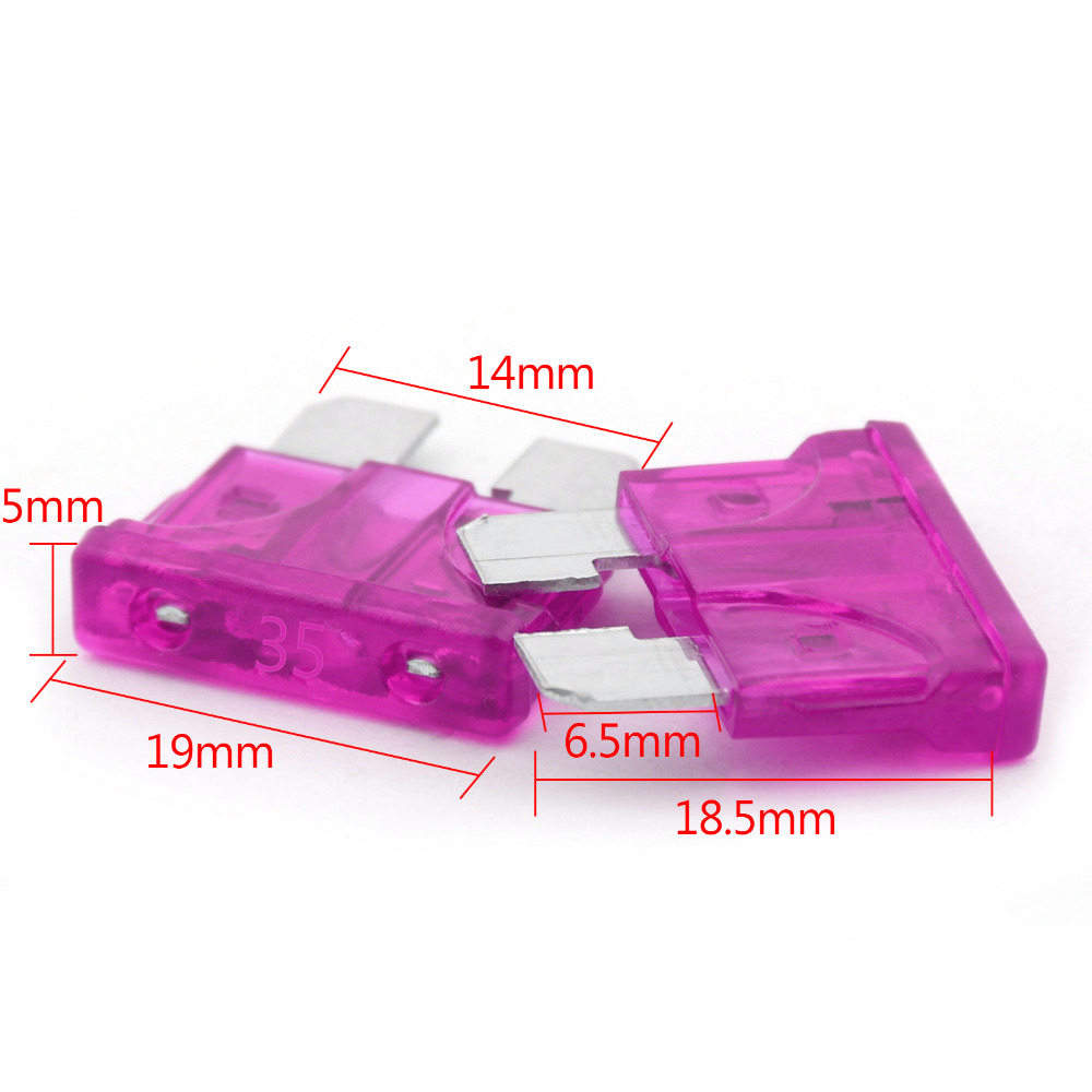 ฟิวส์สแตนดาส ฟิวส์เสียบ 35 แอมป์ Standard Type 10 ตัว/แพ็ค