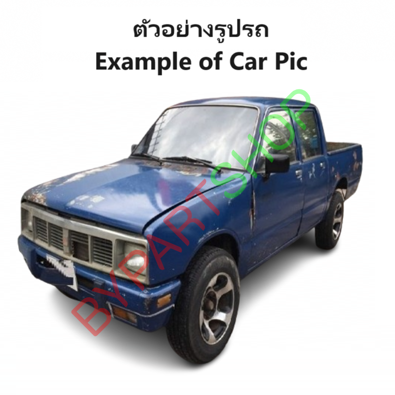 กระจกมองข้าง ISUZU KBD/KB20/KB21/KBZ/FASTER-Z (เคบีดี/เคบีแซด) รุ่นปรับมือ สีดำ (DM110) -ราคาต่อข้าง-