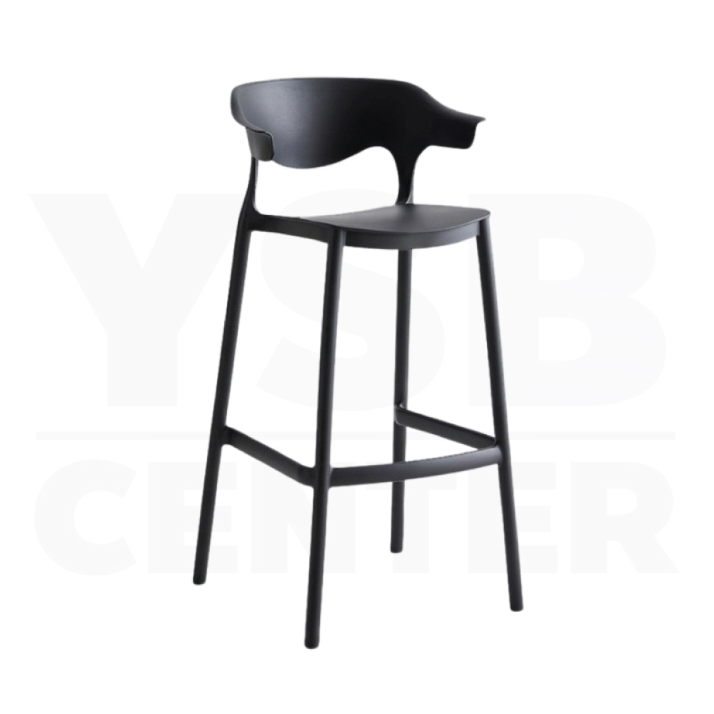 เก้าอี้ บาร์ พลาสติก PP แข็งแรงหนา รับน้ำหนักได้เยอะ YL0421 - YL0425