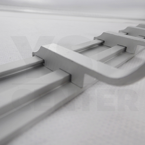 ราวตะขอแขวนอเนกประสงค์ อลูมีเนียม 6 ตะขอ รุ่น C1M079-ALM-8053-06