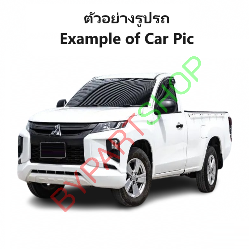 กระจกมองข้าง MITSUBISHI NEW TRITON(ไทรทัน) โฉมปี19 ตอนเดียว รุ่นปรับมือ สีดำ ปี2019-2022 -ราคาต่อข้าง-