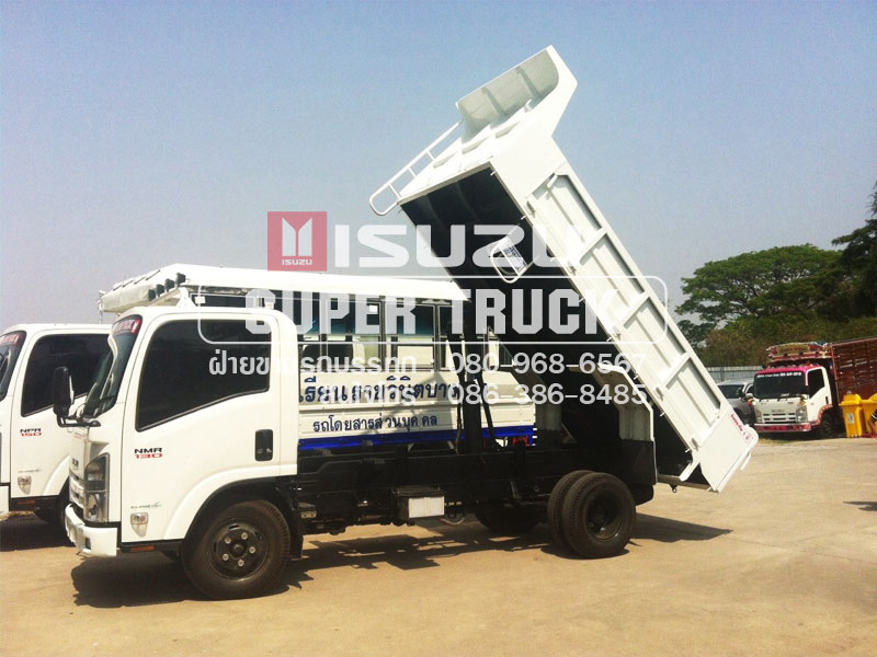 ISUZU NPR แบบกระบะ (ช่วงต่อยาว 4.3เมตร)