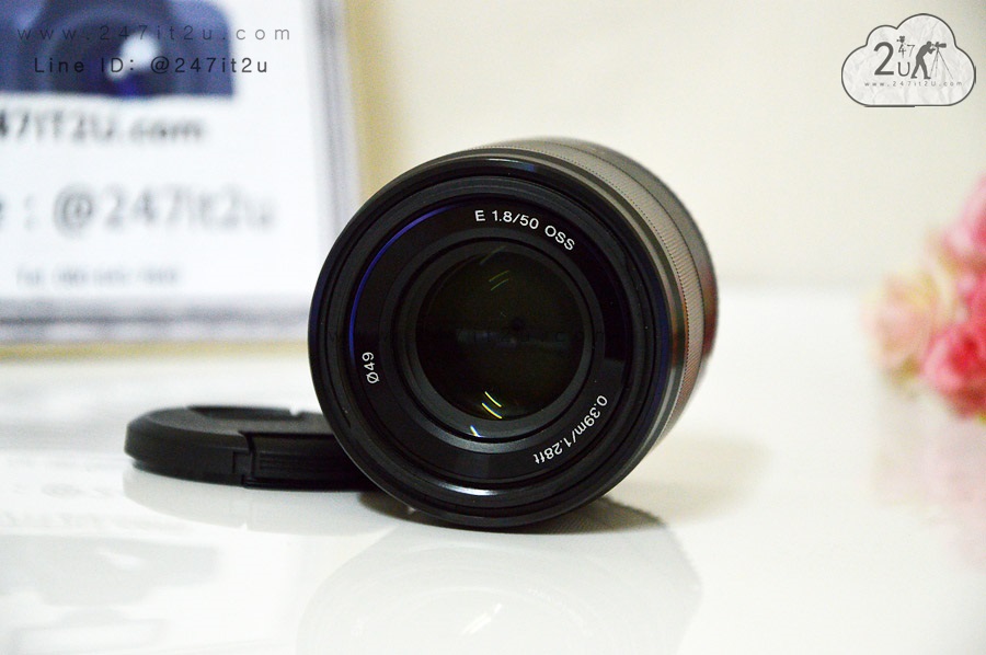 เลนส์ Sony 50mm f1.8 oss E-mount สีดำ