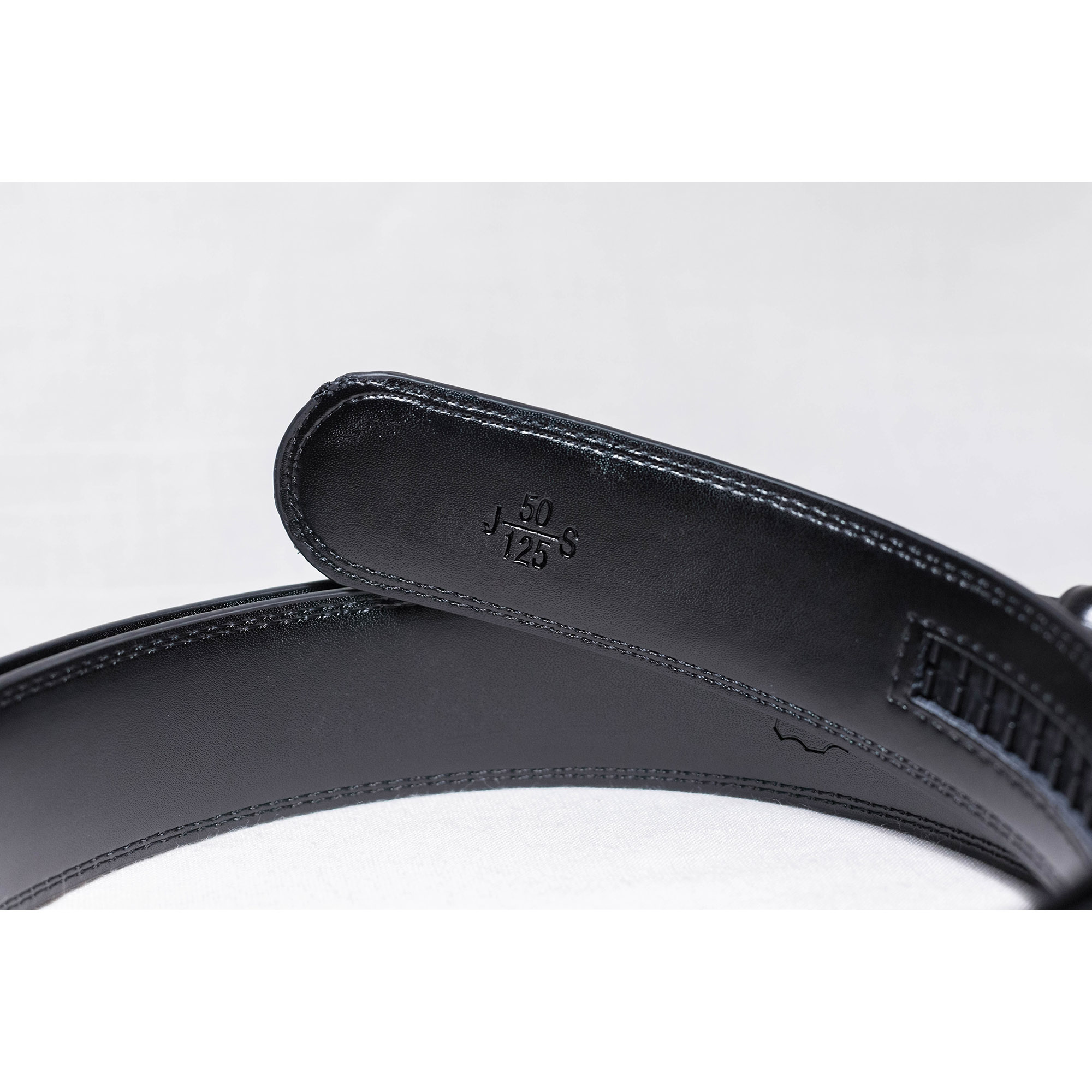 เข็มขัดหนุ่มออฟฟิตสวย หนังแท้หัวล็อคออโต้