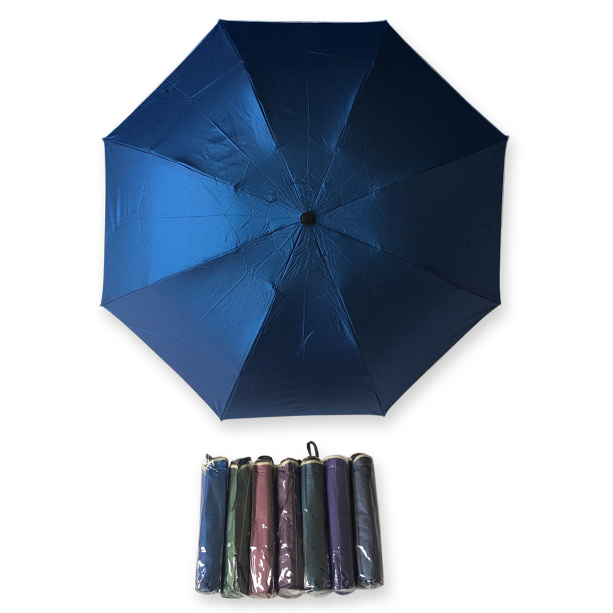 ร่มพับ3ตอนยูวีนอก รหัส 103