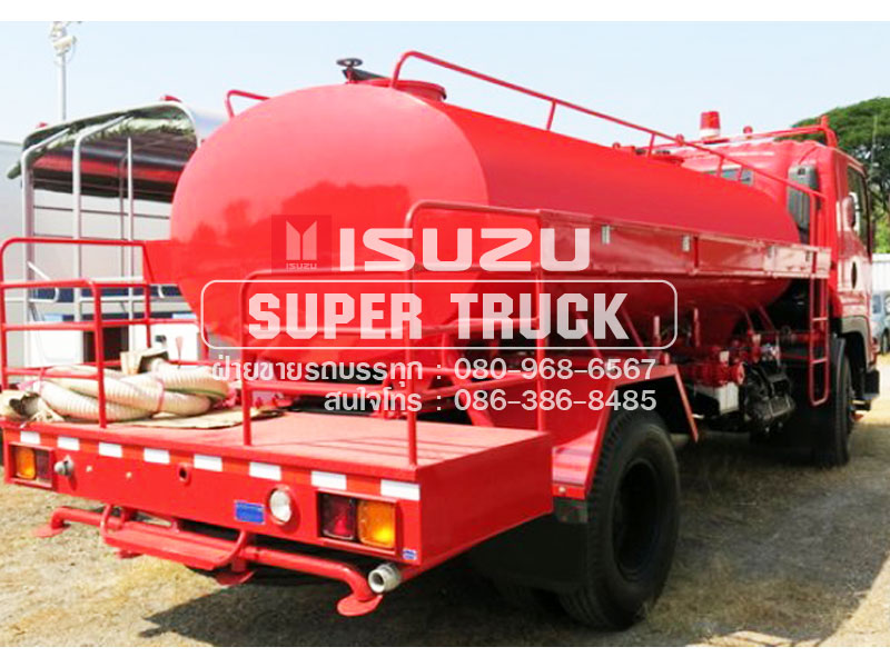 ISUZU FTR 240 แบบรถบรรทุกน้ำ (ช่วงต่อยาว 6.4เมตร)