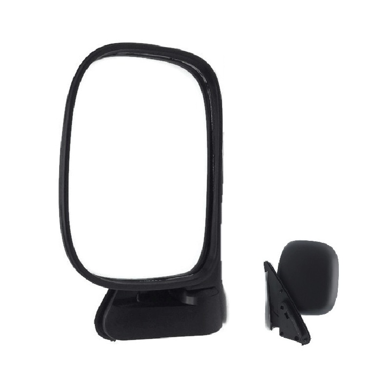 กระจกมองข้าง TOYOTA HIACE(ไฮแอซ) หัวจรวจ โฉมYH112/LH112 เท่านั้น รุ่นปรับมือ สีดำ -กรุณาเลือกข้าง-