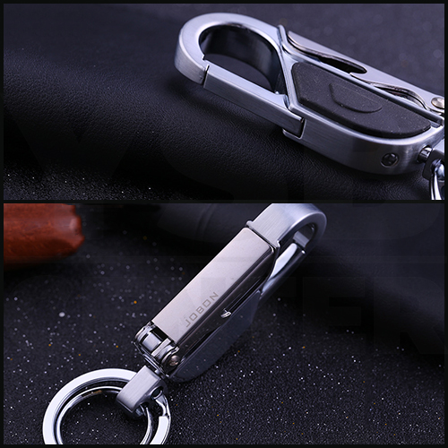 JOBON พวงกุญแจ เกรดพรีเมี่ยม แบบ 3 in 1 หนาพิเศษ ดีไซน์สวยงาม