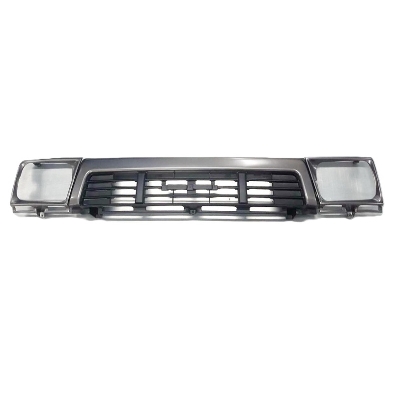 หน้ากระจัง TOYOTA MTX(ไมร์ตี้เอ็กซ์) LN106 4WD สีดำ(เทา)+ขอบไฟคู่ ไม่มีโลโก้ ปี1990-1994 (รหัส:MTX 4WD ดำ+ขอบคู่)