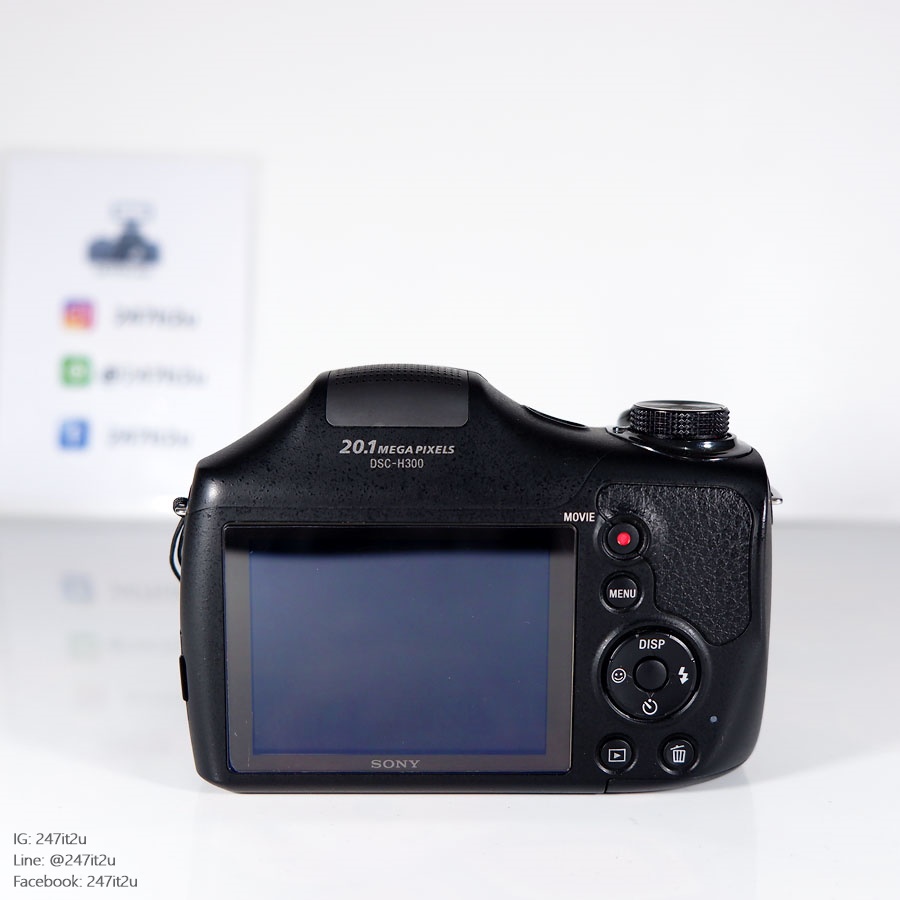 ขายกล้อง Sony DSC-H300 + เลนส์ 35x Zoom Lens สีดำ สภาพสวย