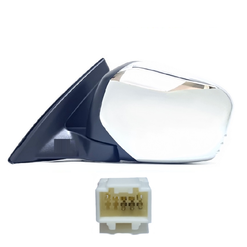 กระจกมองข้าง MITSUBISHI TRITON(ไทรทัน) รุ่นปรับไฟฟ้า 3สาย ชุบโครเมียม ปี2005-2014 -ราคาต่อข้าง-