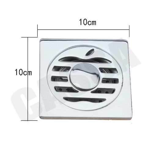 ตะแกรงท่อระบายน้ำ สแตนเลส201 กันกลิ่น กันแมลง พร้อมช่องระบายน้ำเครื่องซักผ้า สำหรับห้องน้ำ 2in1 ทรงสี่เหลี่ยม
