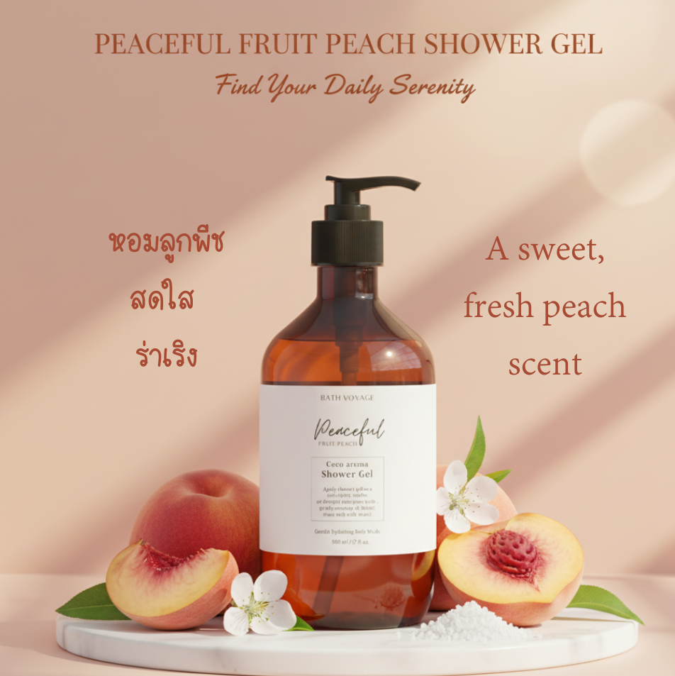 เจลอาบน้ำ โคโค่ อโรม่า 500ML -Sweet Floral อาบสะอาดหอมสดชื่น สบู่เหลวอาบน้ำกลิ่นดอกไม้รวม - Coco aroma Shower Gel Sweet Floral