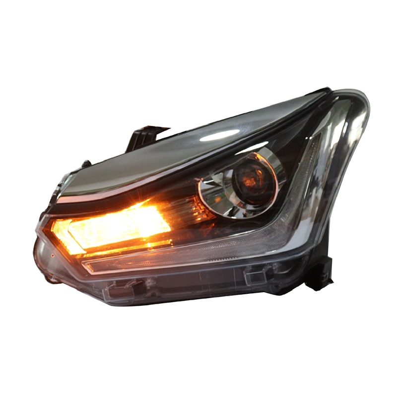 ไฟหน้า ISUZU D-MAX STEALTH(สเทลธ์) โปรเจคเตอร์ คิ้วชุบ ปี2018-2019 (งานO.E.M เทียบห้าง) -ราคาต่อดวง-